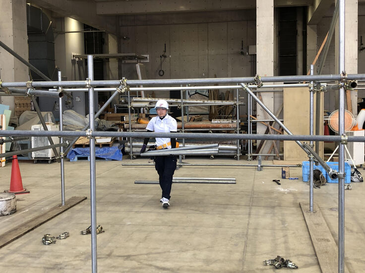 とび予選会の様子その１