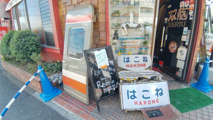 ロマンスカーNSEドア・ヘッドマークなど