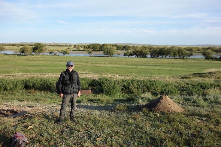 モンゴルの発掘現場より