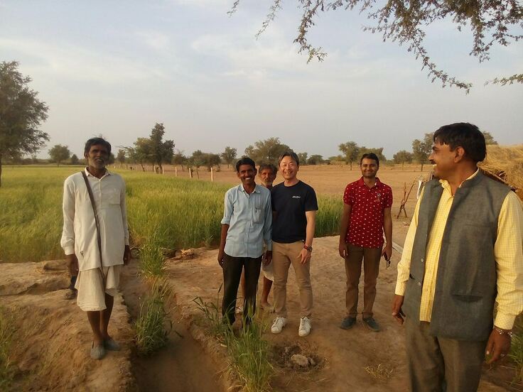 2018年初めての頃