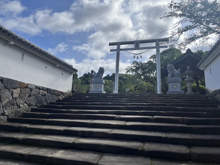 大村神社の石垣