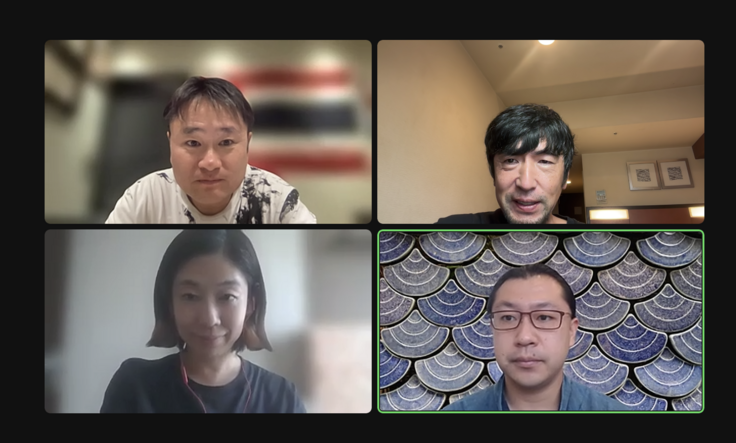 オンラインの打ち合わせ