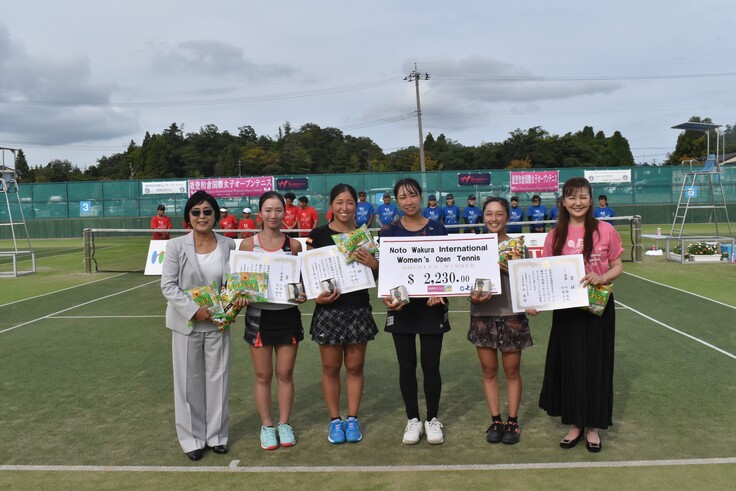 ダブルス表彰式