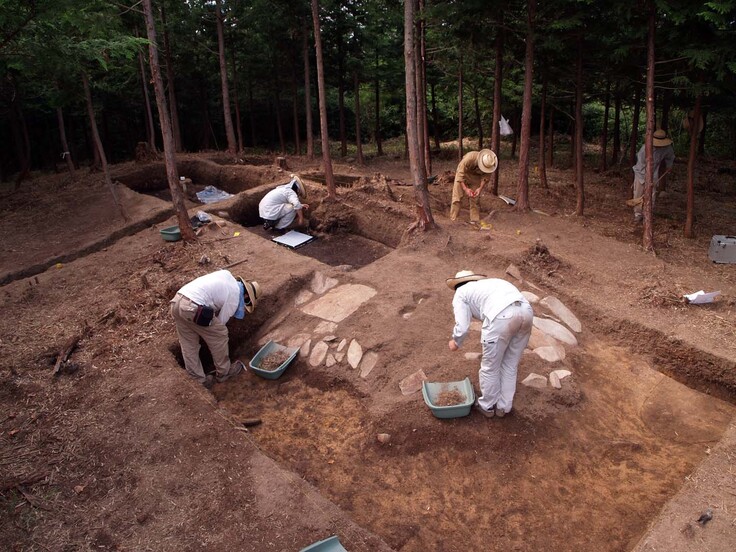 2008年度庄原市佐田峠３号墓検出状況 (1).JPG