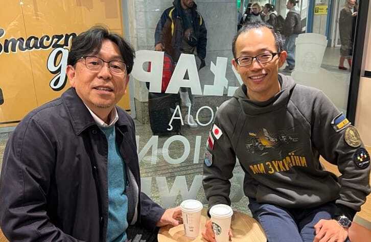 学校法人バプテスト希望学園常盤台めぐみ幼稚園の友納園長先生と面会