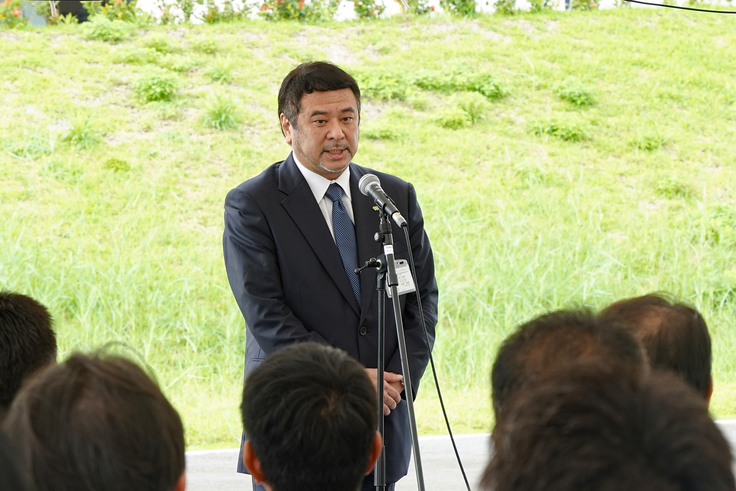 友愛医療センター比嘉国基院長よりご挨拶いたしました