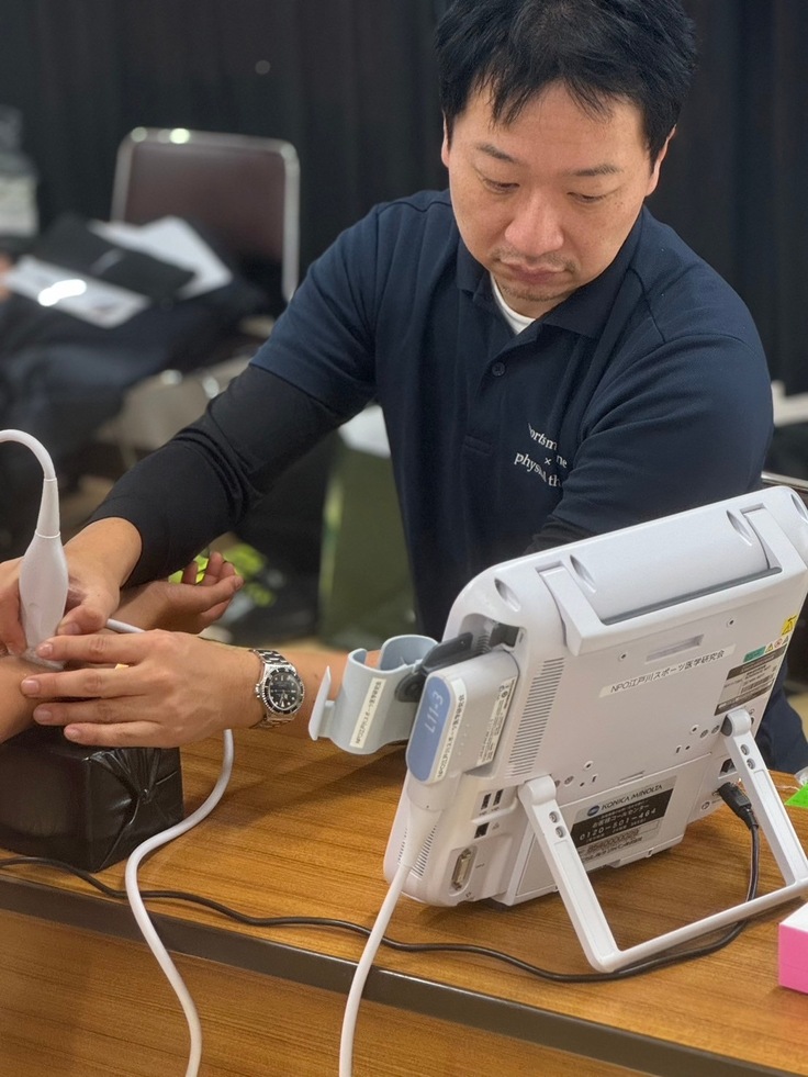 購入したエコーは検診でも使用させていただきました。