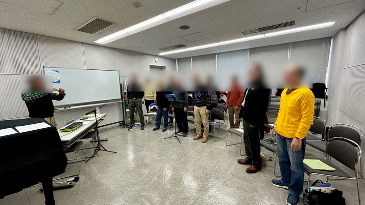 練習風景の様子