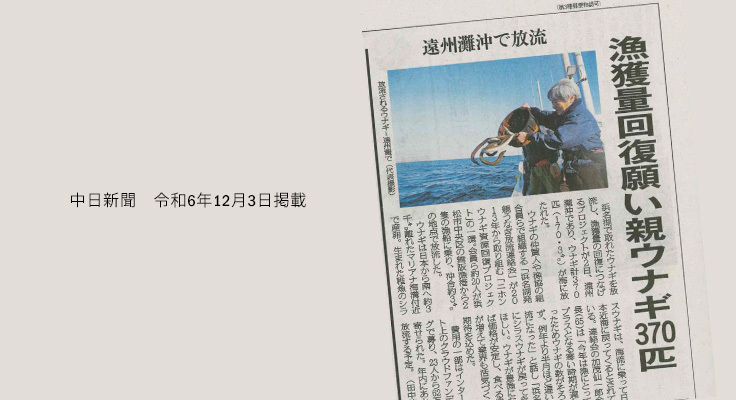 中日新聞記事 2024年12月3日