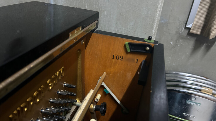 器具庫のピアノの製造台数