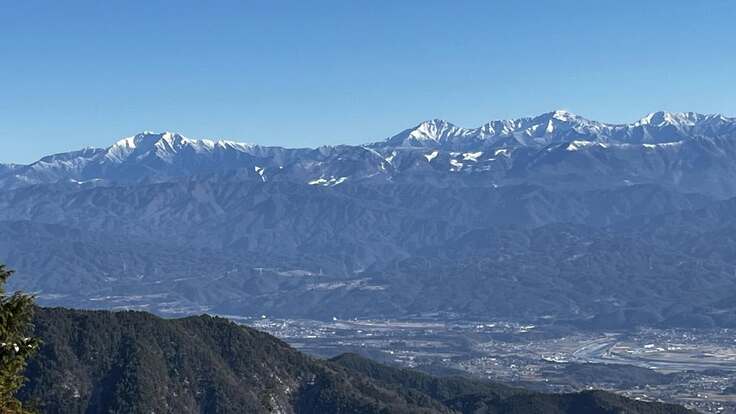 美しい南アルプス