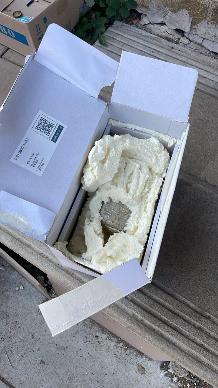 以前ウクライナで集められた募金を元に、ドローンを購入し送りました