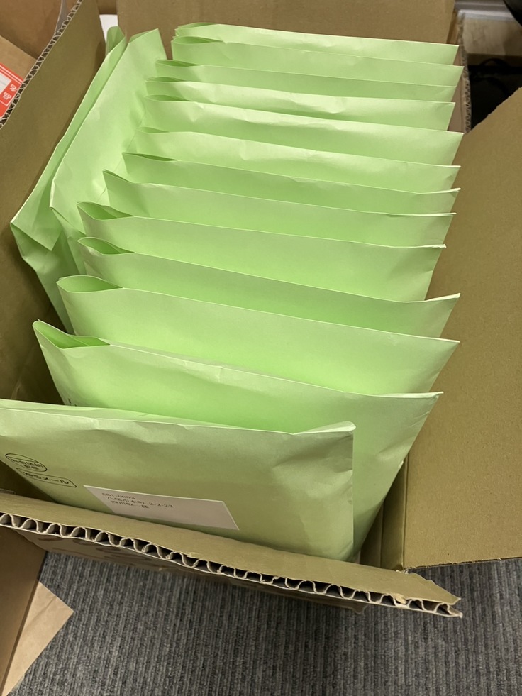 まもなく出荷です