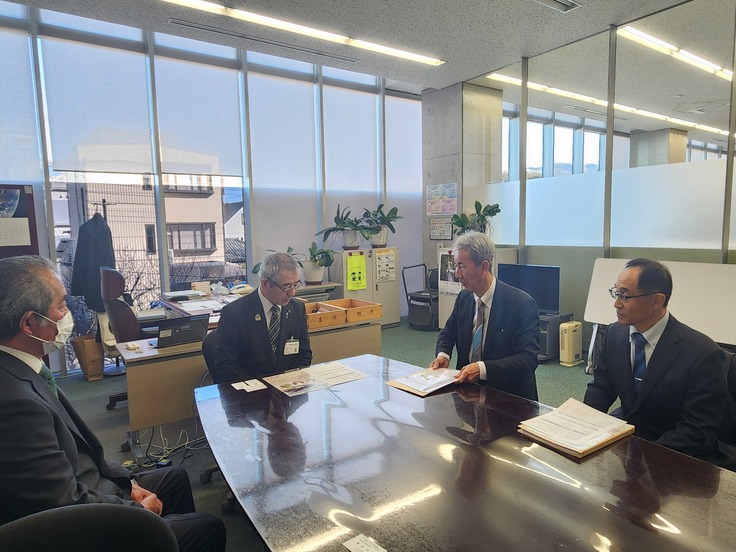 秩父市教育員会にて