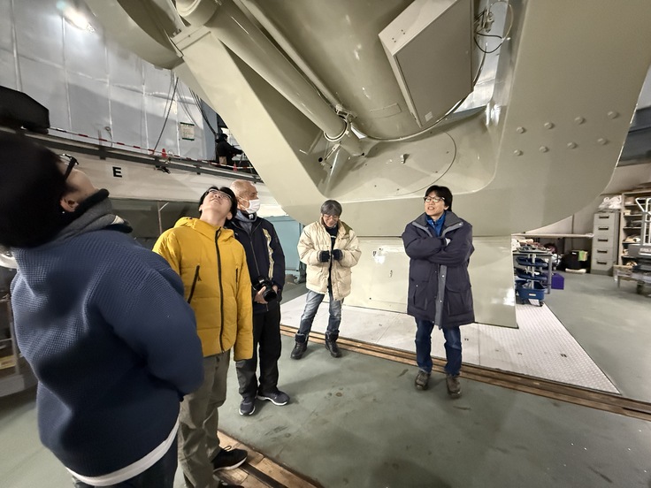 シュミット望遠鏡見学ツアー