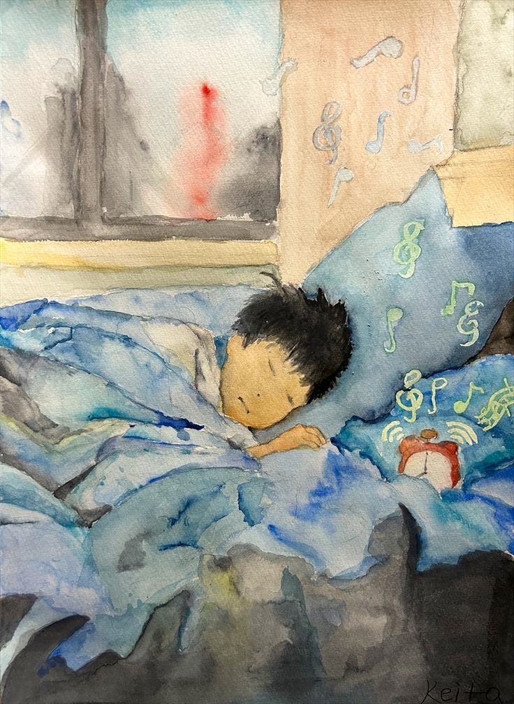 「 まだ夢の中 」