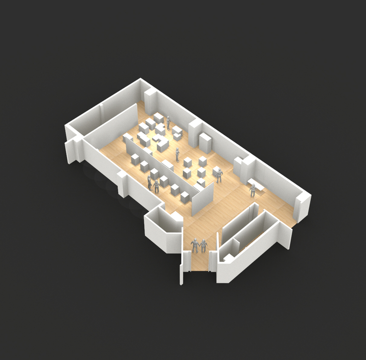 展示会の会場図