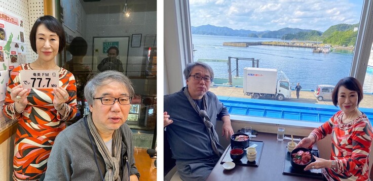 ジャパンハート創設者・吉岡秀人医師との国内離島現場の視察時