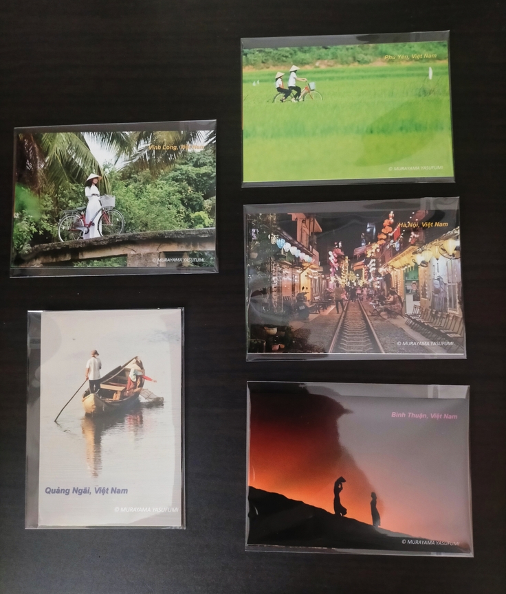 返礼品のポストカード