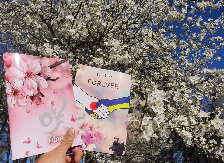 冬にデザインなどを作ってきた春の教育支援