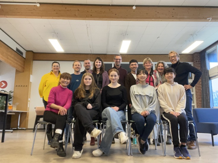 2023年3月　第4次体験で　現地の皆さんとの記念写真