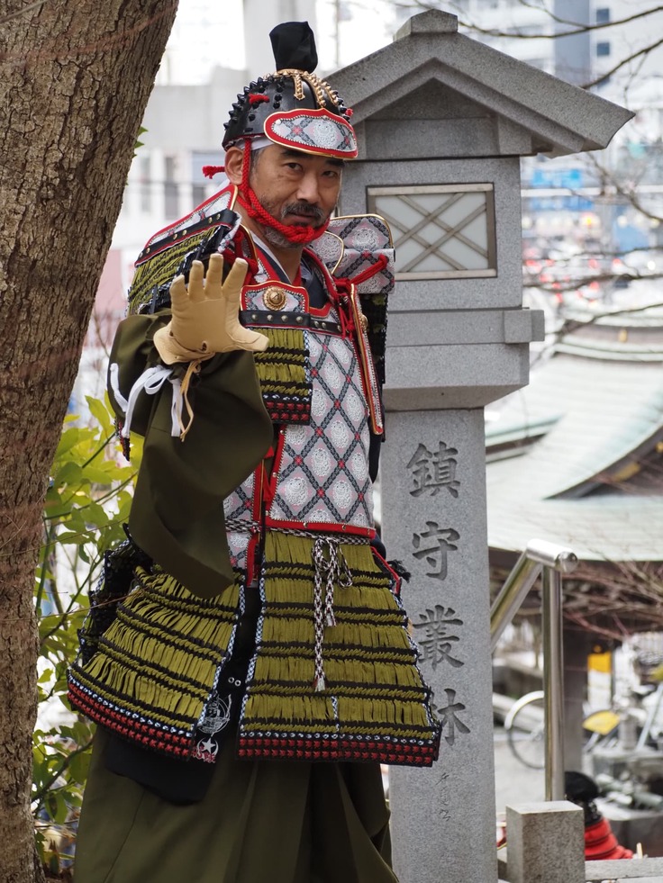 一旦、この姿で白旗神社さんにてご祈祷を受けました