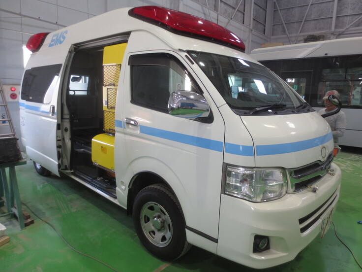 救急車最後の姿