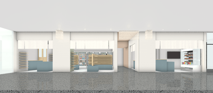 宮城ふるさとプラザ本設店舗イメージパース