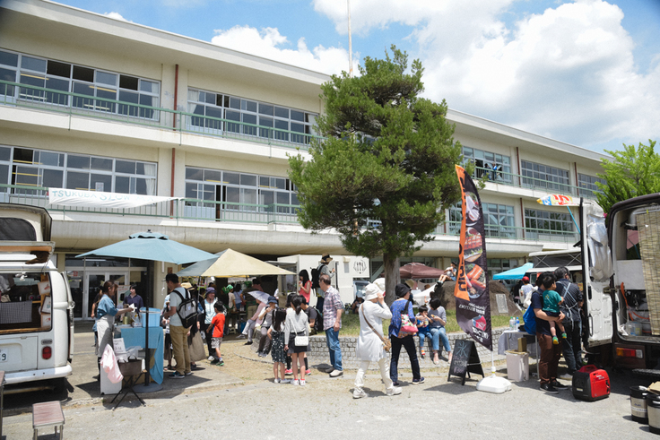 つくばスローマーケット開催時の写真