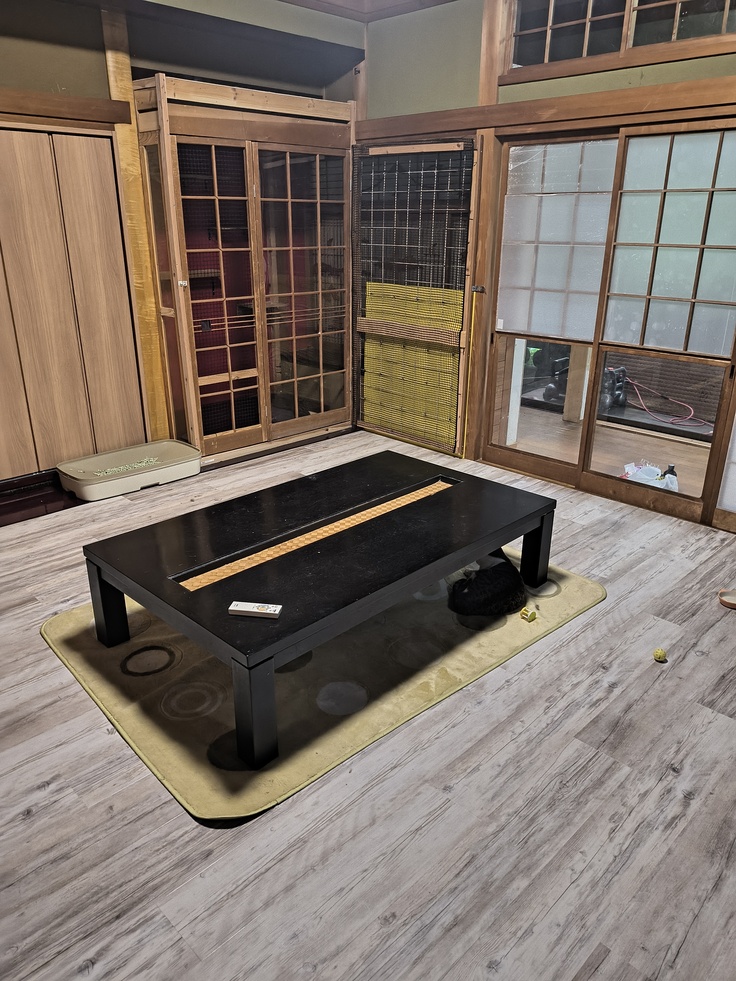 一つの部屋に仕切りを