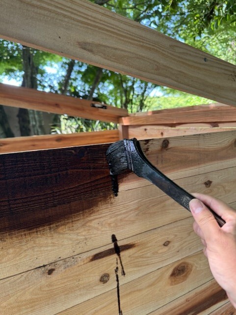 シバヤギ小屋作り