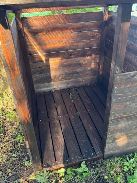 シバヤギ小屋作り