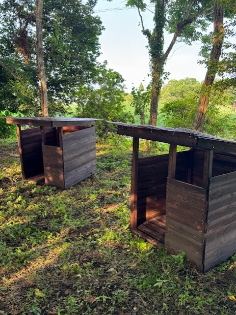 シバヤギ小屋作り