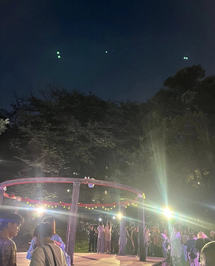 クラークの公演の余韻に立ち去りがたく・・・