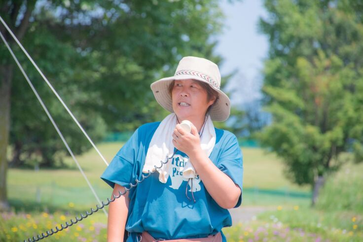 地域交流会にて馬場農園の農業×自立準備ホームのプロジェクトやクラファンについて説明