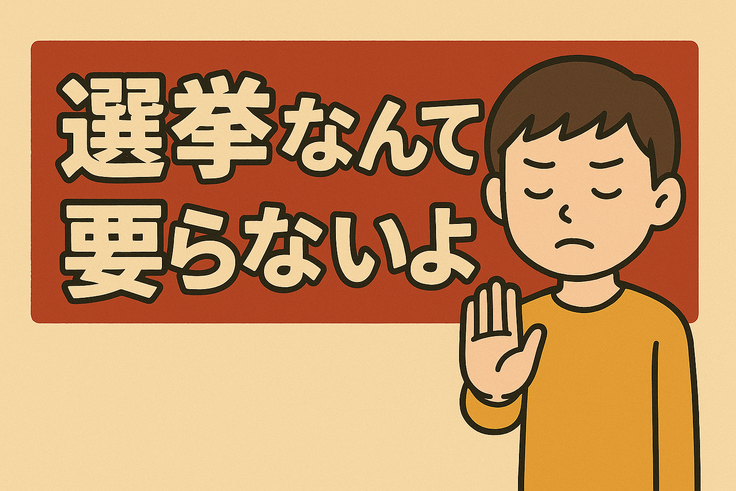 note 選挙なんて要らないよ その４（インフルエンサー❓）を発表