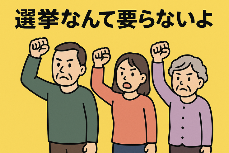 選挙なんて要らないよ その１０（反日❓）