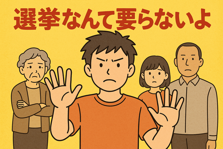 選挙なんて要らないよ その19(合法❓)