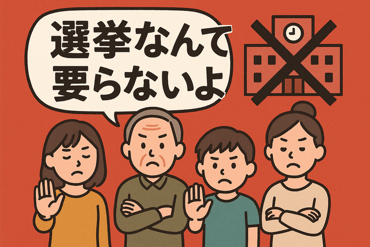 選挙なんて要らないよ その２２（学校❓）
