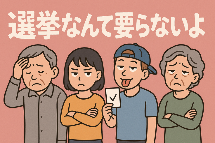 選挙なんて要らないよ その23(有権者❓)