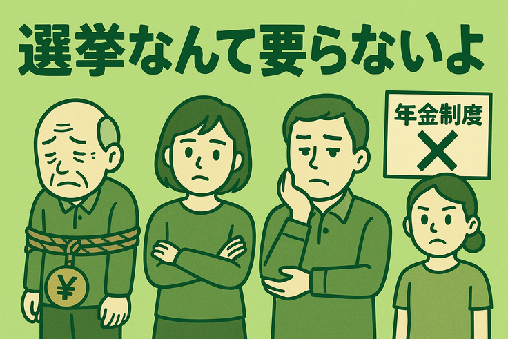 選挙なんて要らないよ その24(年金❓)