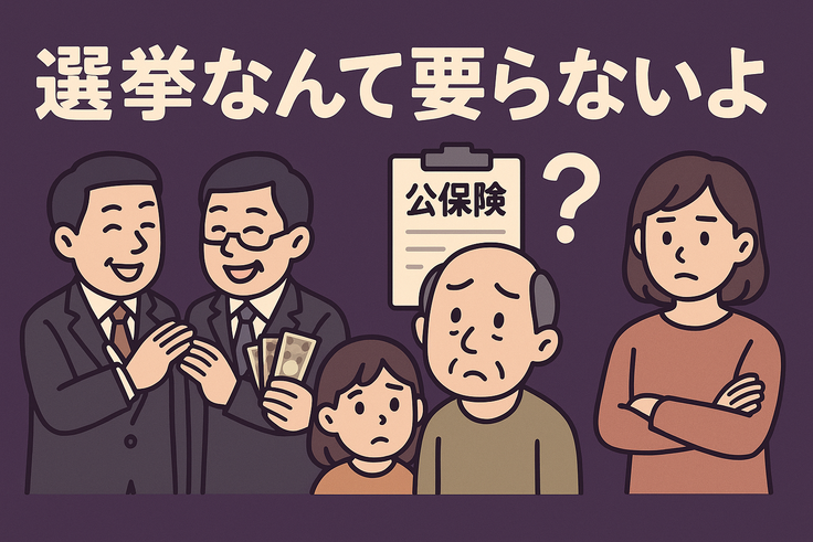 選挙なんて要らないよ その２６（公保険❓）
