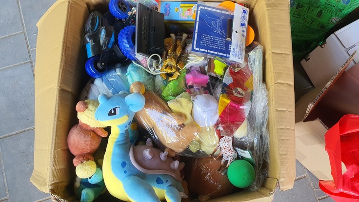 リヴィウ州の小学校におもちゃを届けました