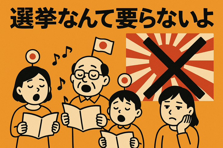 選挙なんて要らないよ その３２（旭日旗❓）