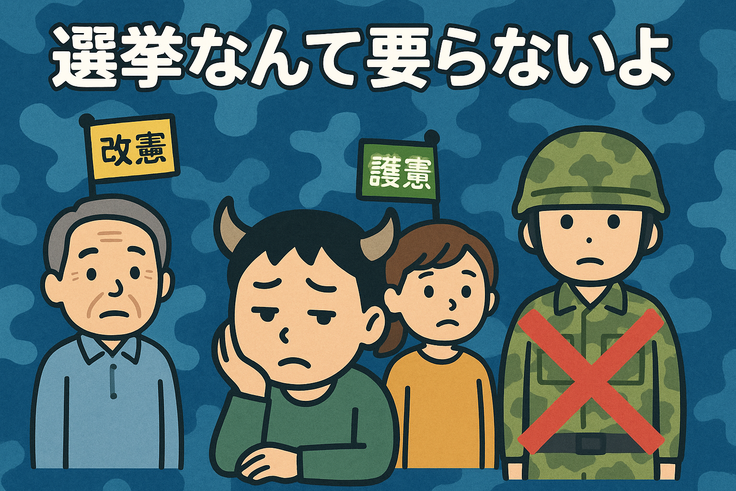 選挙なんて要らないよ その３４（自衛隊❓）後編