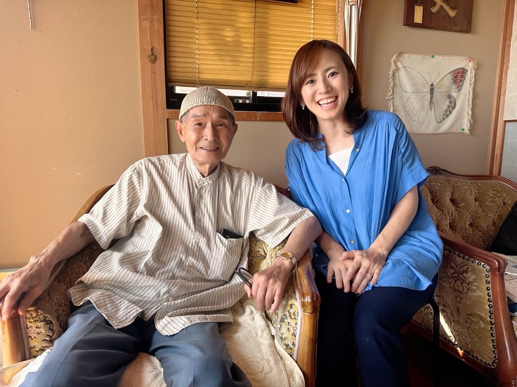 梶矢文昭さんと渡辺アナ