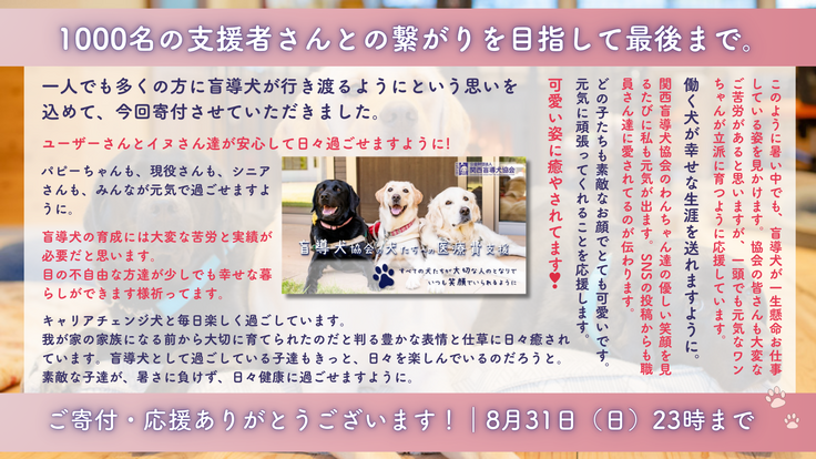 多くの方からいただいた応援メッセージを集めた画像