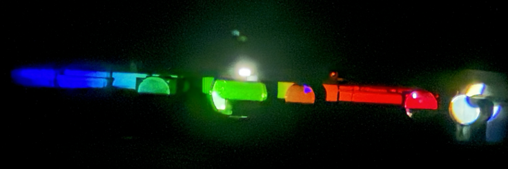 太陽スペクトル(虹)