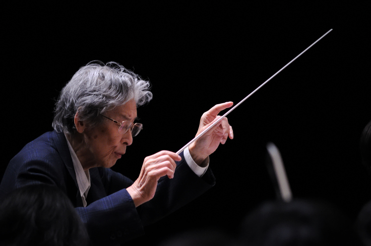 当団永久名誉指揮者　川越守