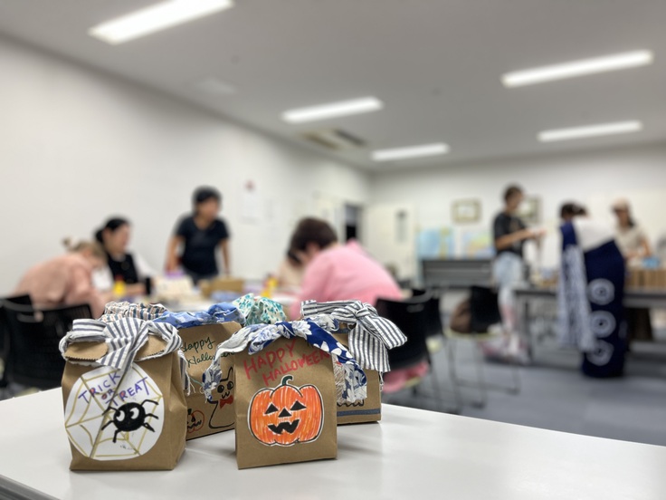 ハロウィーンイベントの準備